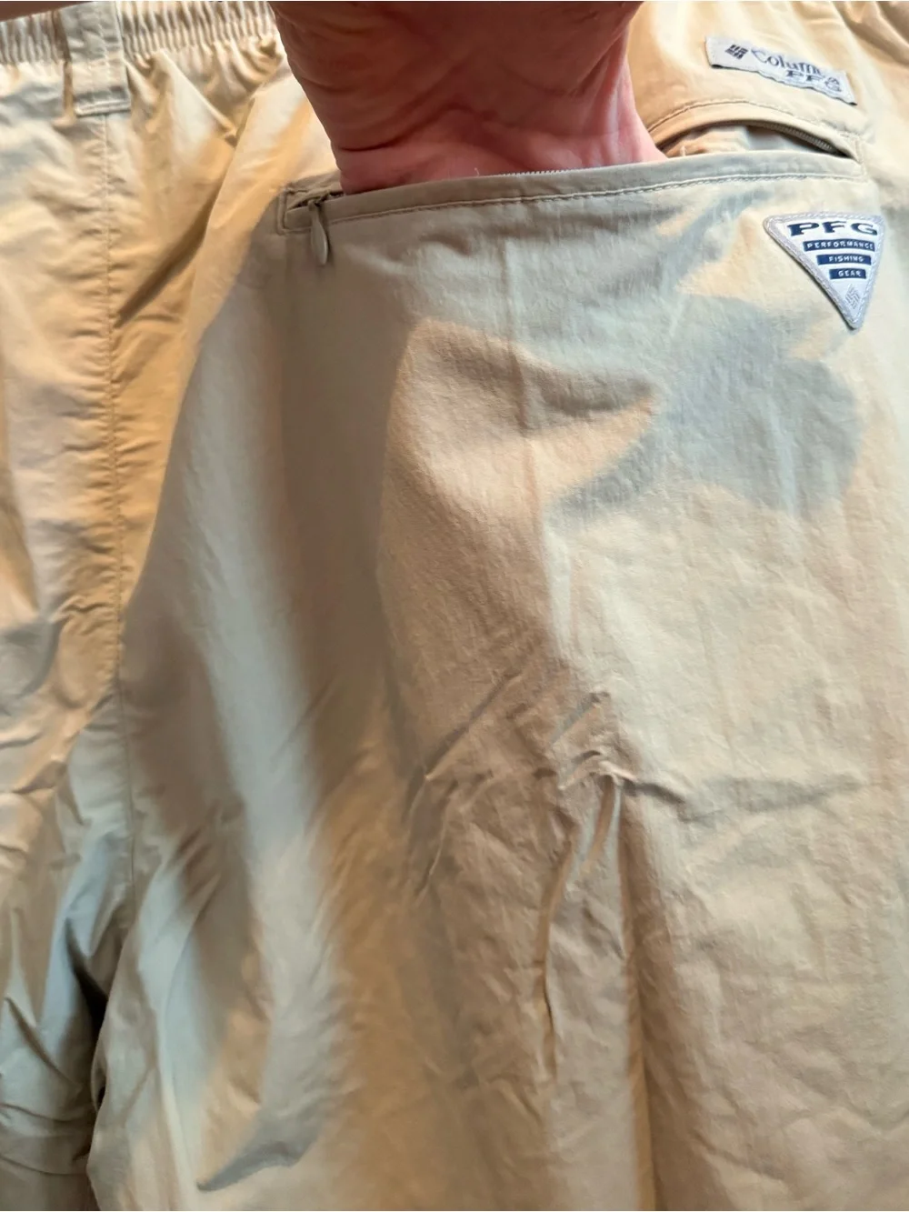 Columbia 5X swim trunks